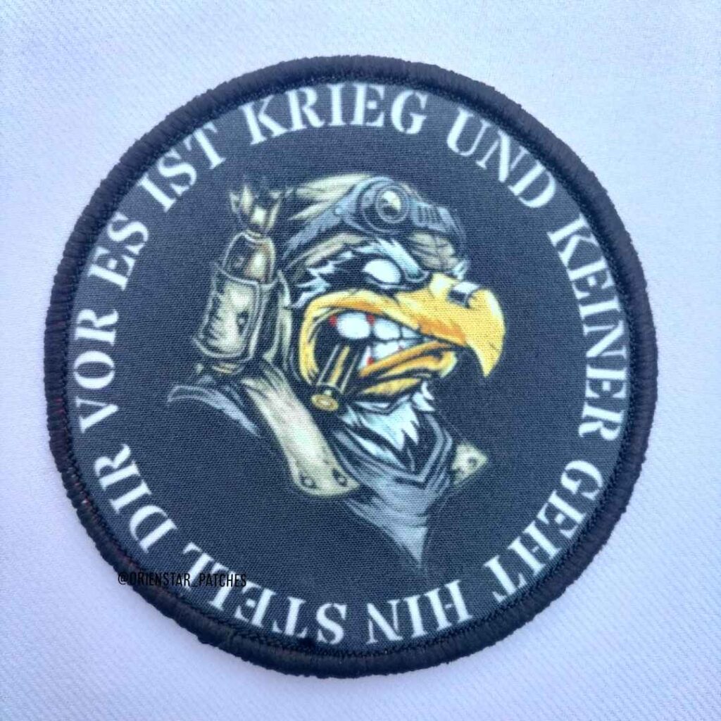 Tactical eagle printed Patch