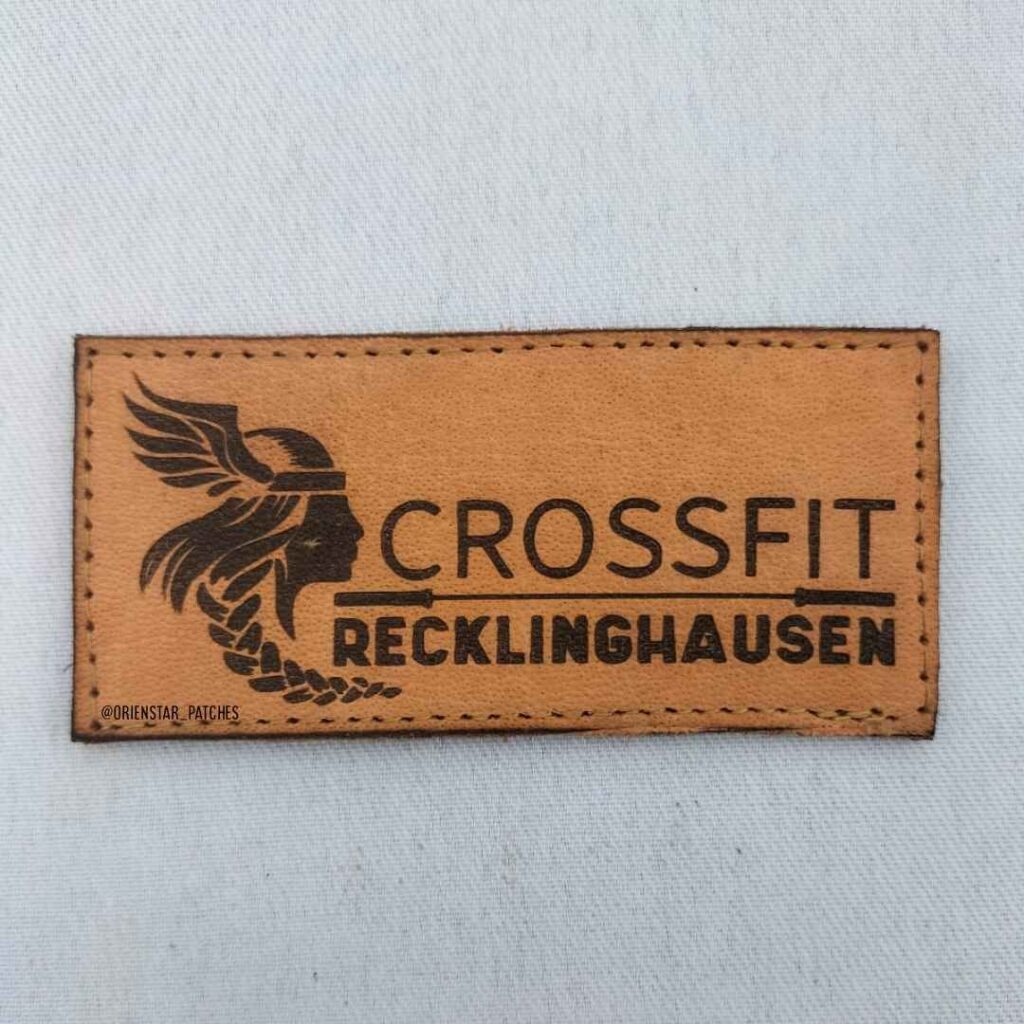 CrossFit leather patch