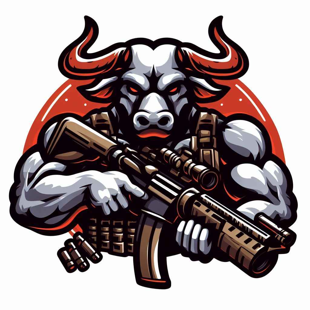 White bull tactical Patch design