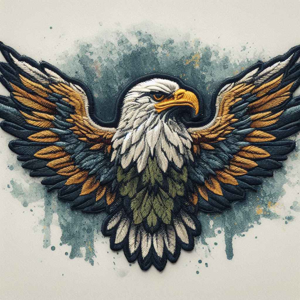 Eagle embroidery Patch