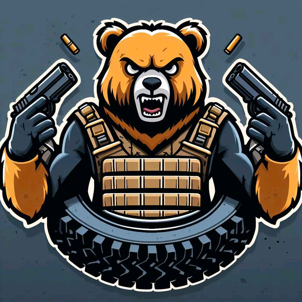 Angry Bear tactical patch design