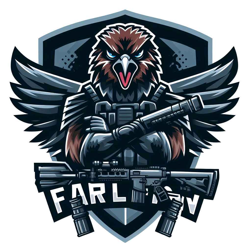 Tactical eagle shield patch design