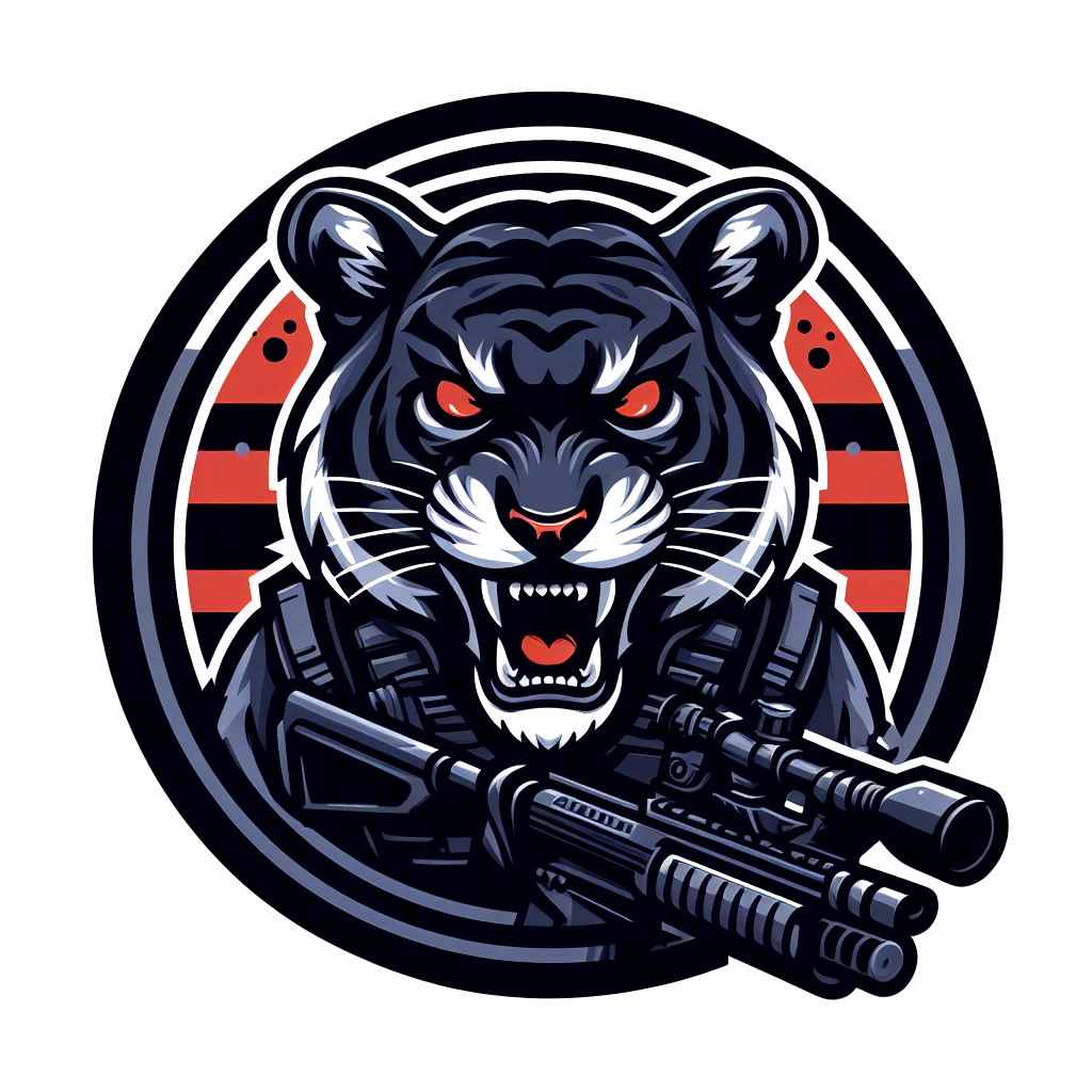 Black tiger patch design