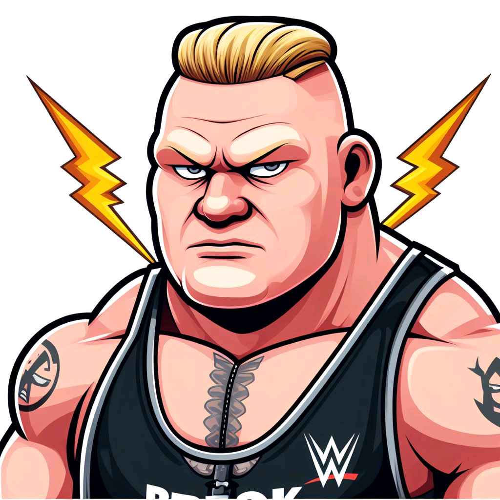 Brock Lesnar sticker