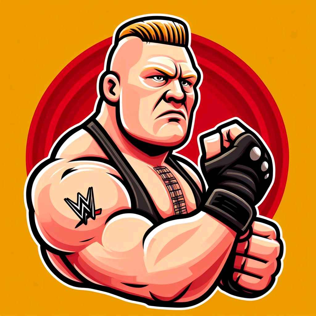 Brock Lesnar sticker