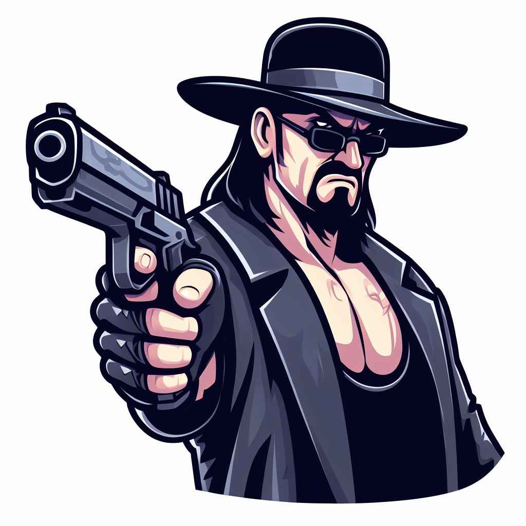 Undertaker have a gun patch design