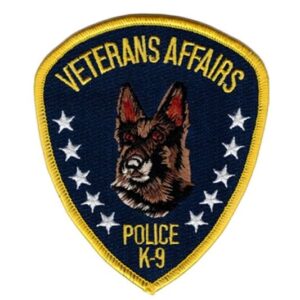 Veterans Affairs Police K9 Patch