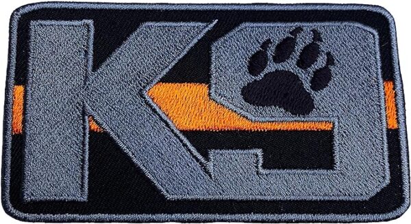 K-9 Thin Orange Line Search and Rescue Patch